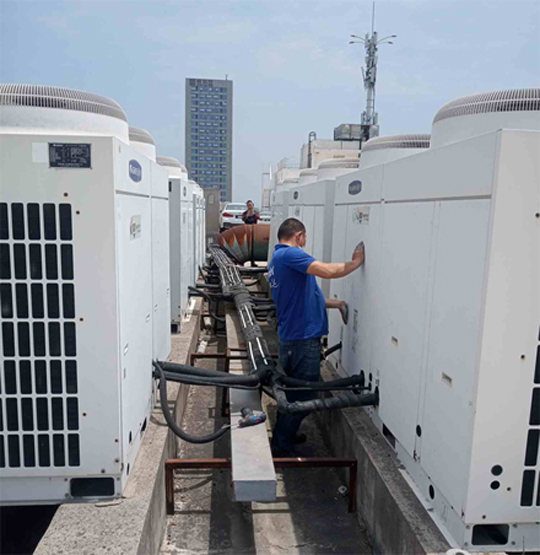 吉木萨尔中央空调制热和不制冷系统维修方法